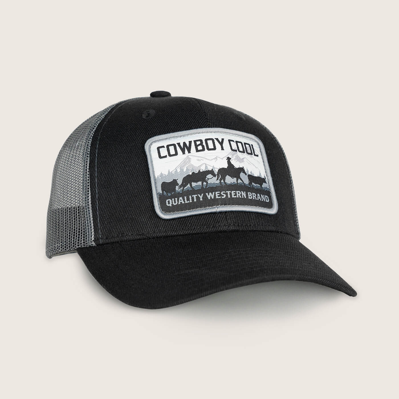 Cowboy Cool Buckhorn Cap