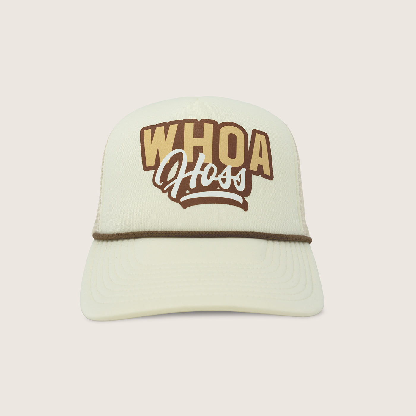 Whoa Hoss Foam Trucker Hat