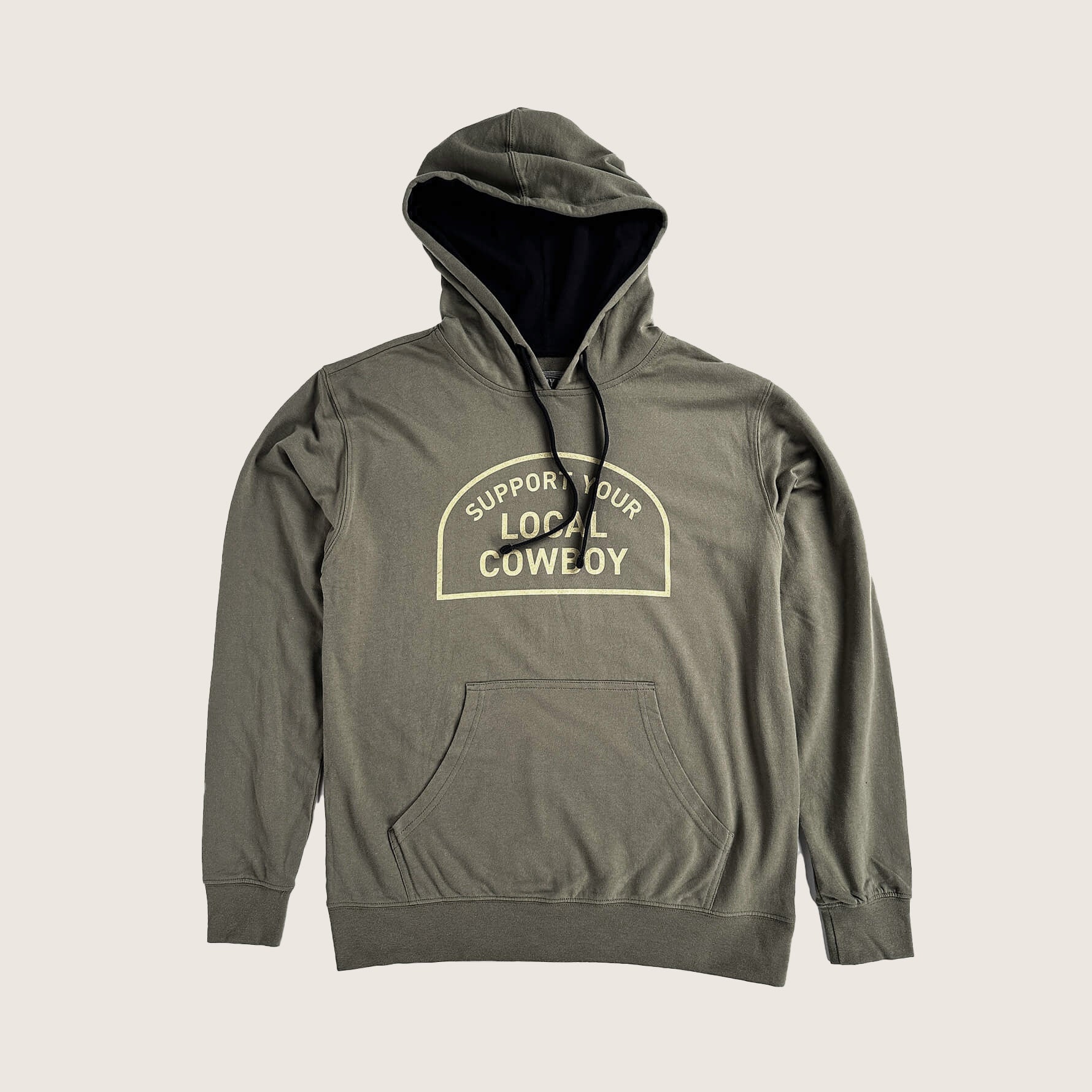 Cowboy Cool Support Your Local Cowboy Hoodie