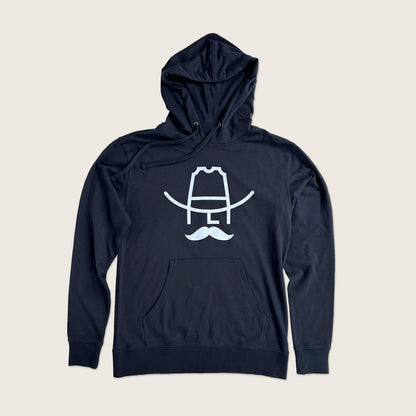 Cowboy Cool Hank Hoodie in Black