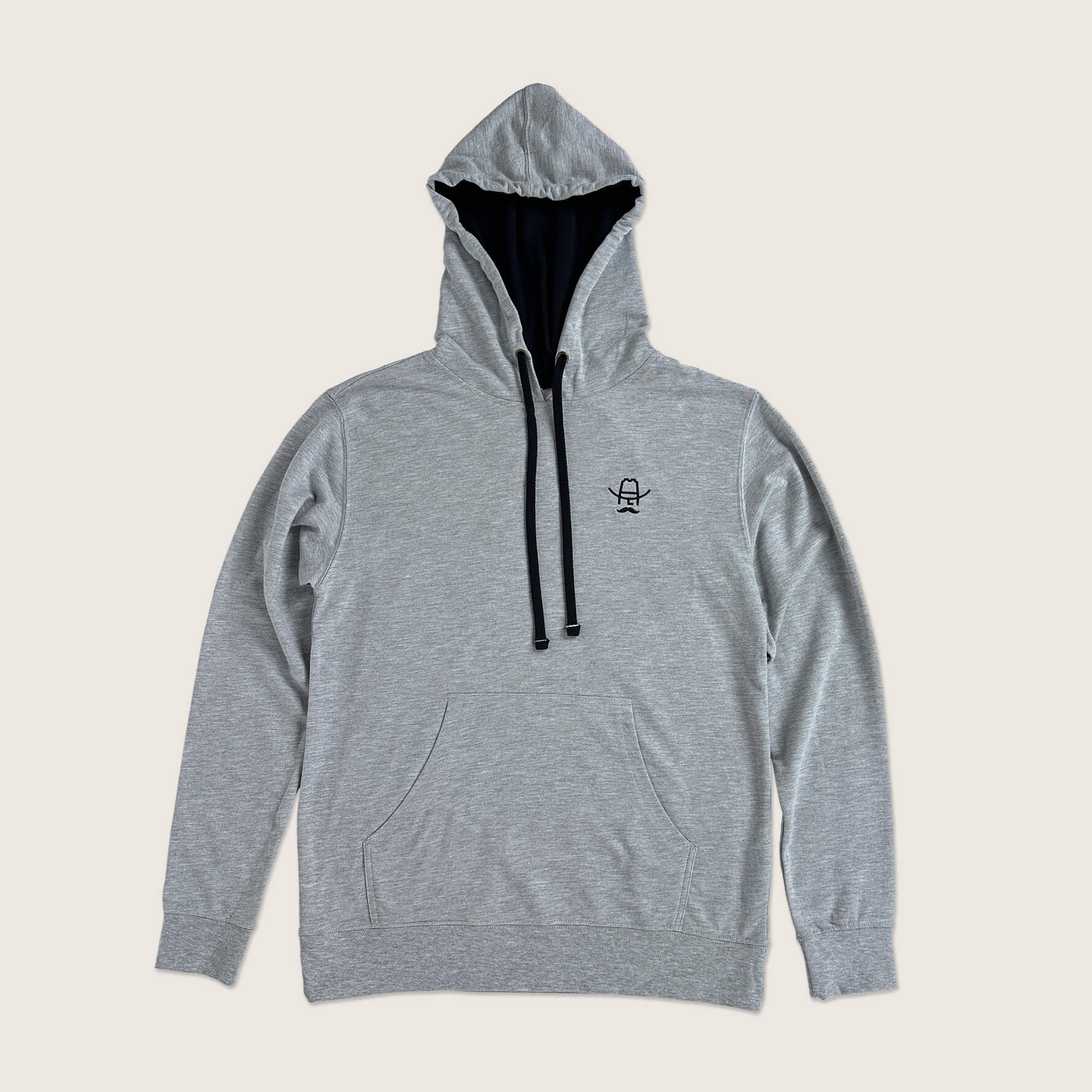 Cowboy Cool Logo Hoodie Heather Gray