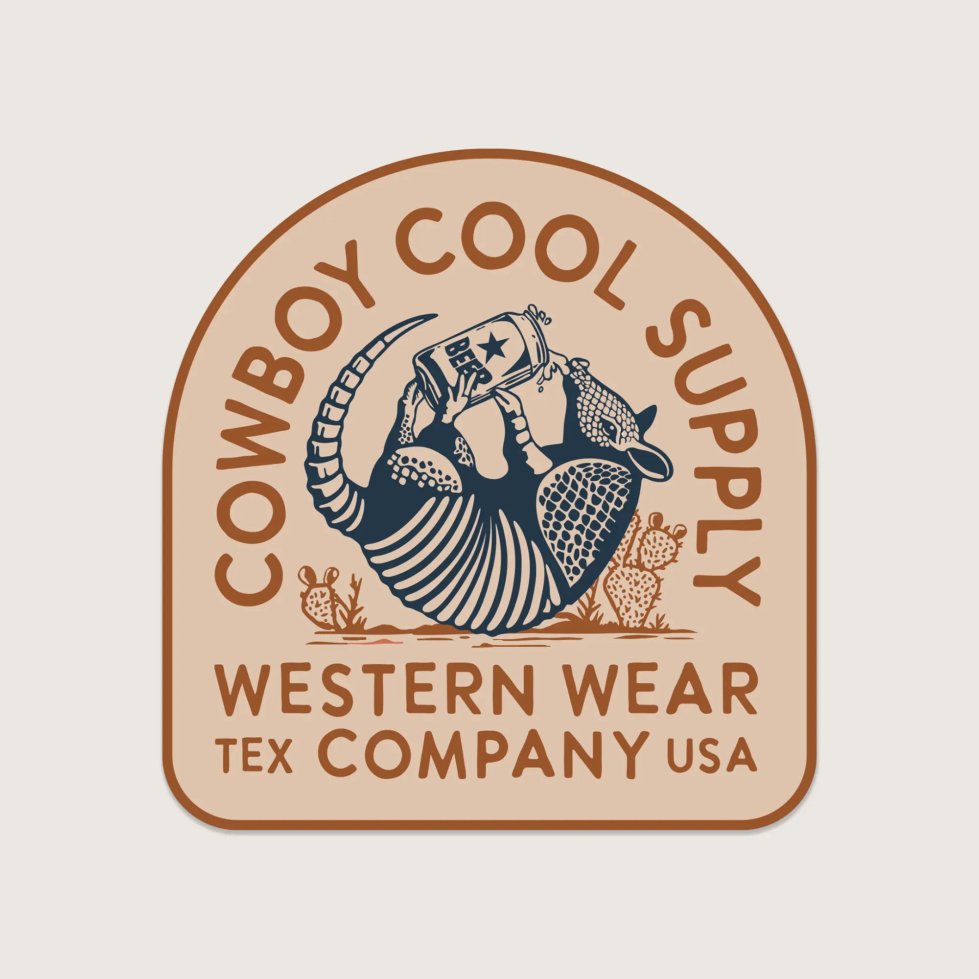 Dillo After Dark Sticker