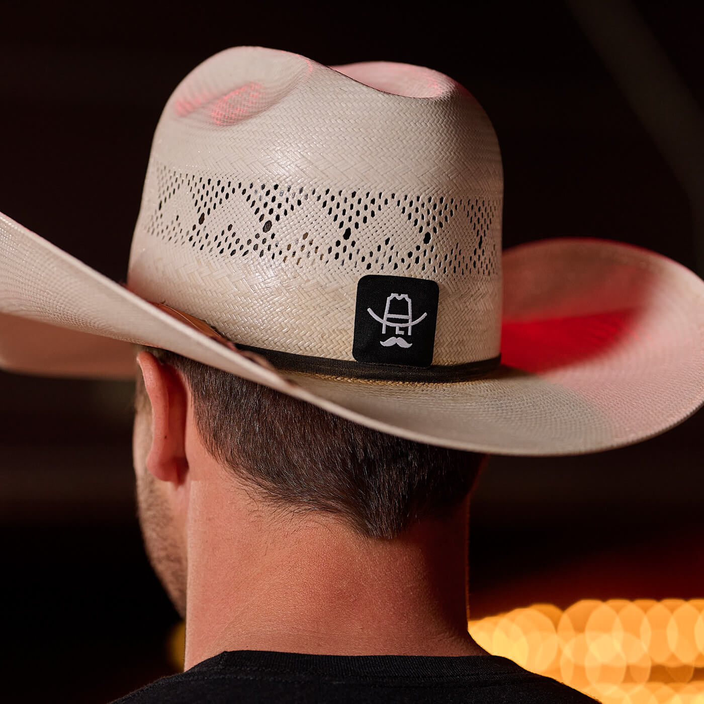 Cowboy Hat Patch Sticker