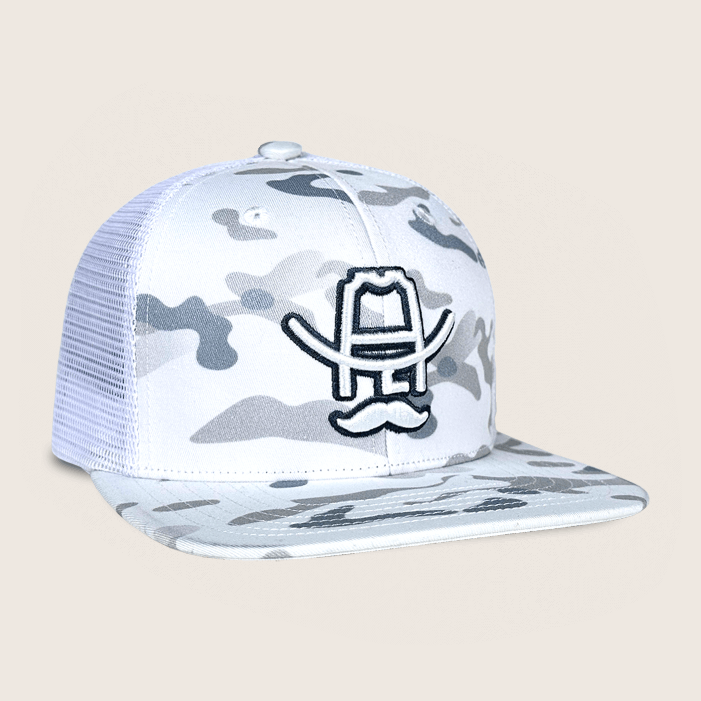 Hank 3D Hat - Snow Camo