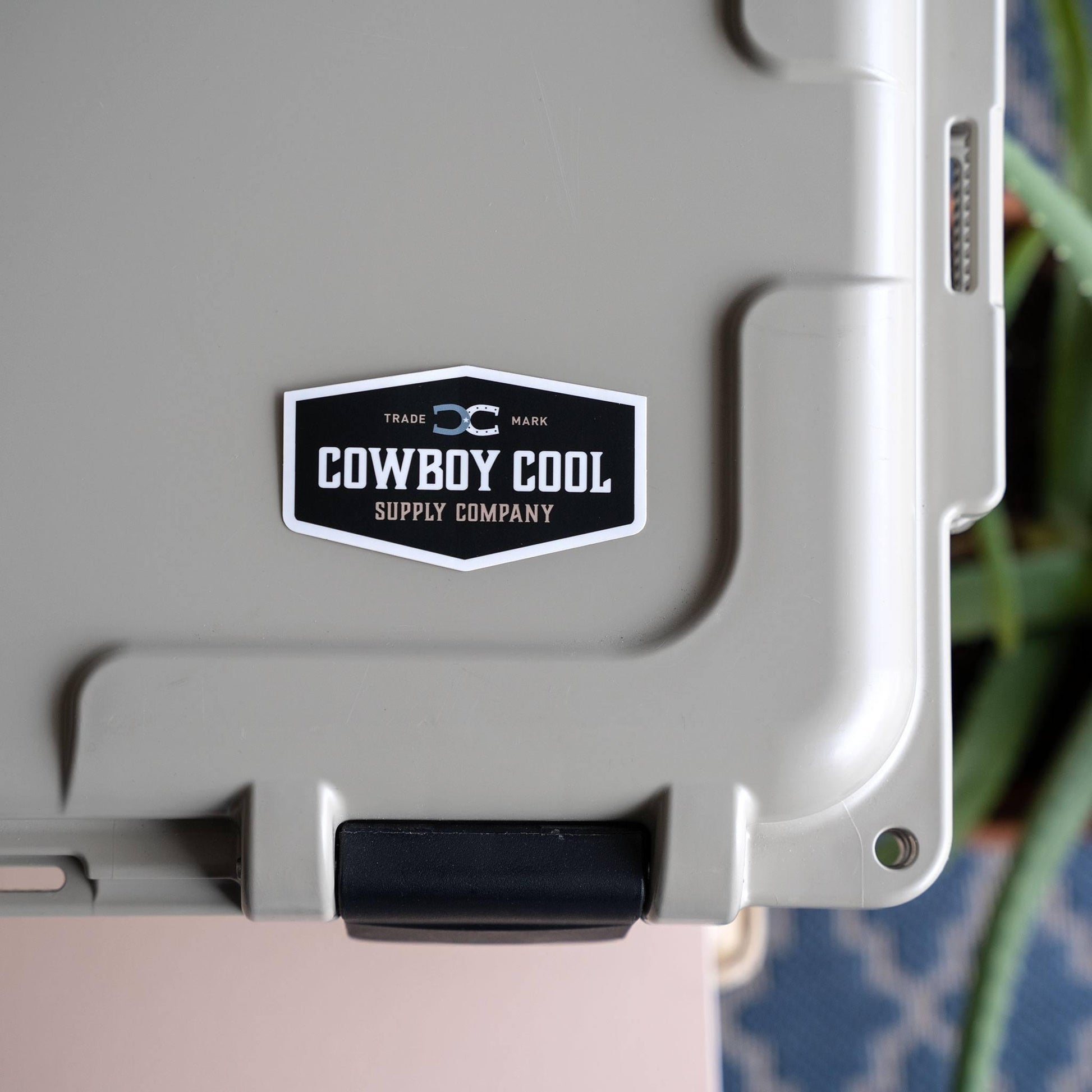 Shield Sticker - Cowboy Cool