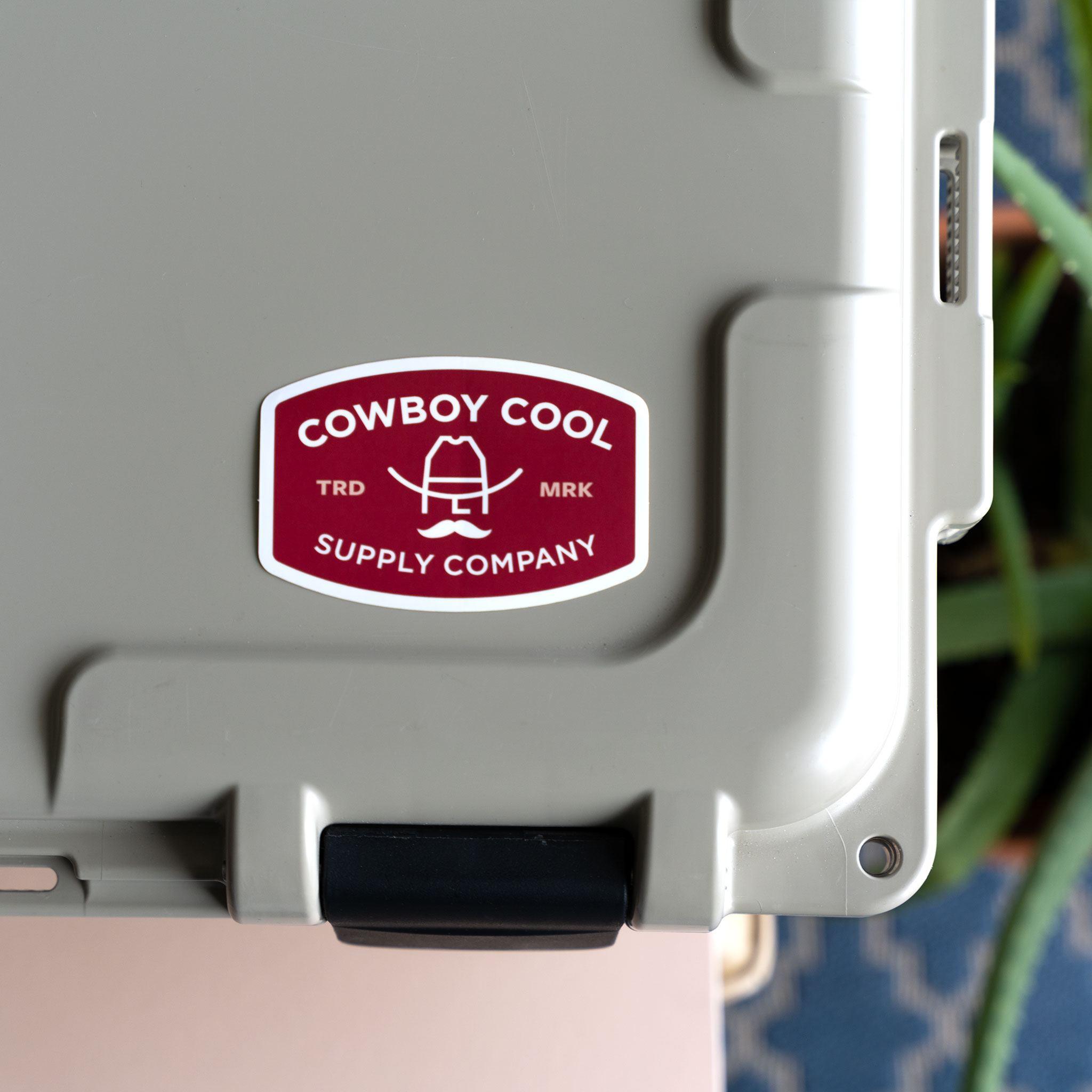 Sticker Retro Cowo Western Vinyl Stickers | Country Decals | Cowboy Cool Accessories